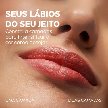 Hidratante Labial Nivea Hidra Color FPS 30 Coral 4,8g