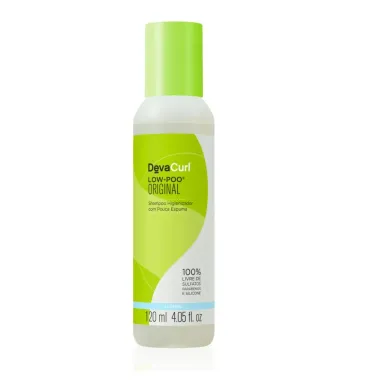 Shampoo Higienizador DevaCurl Low-Poo Original Sem Espuma 120ml