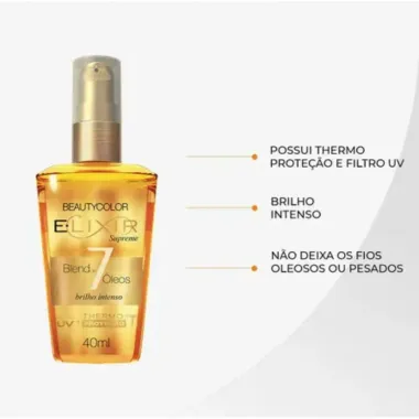 Elixir Beautycolor Blend de 7 Óleos Brilho Intenso 100ml