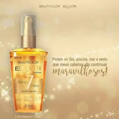 Elixir Beautycolor Blend de 7 Óleos Brilho Intenso 100ml