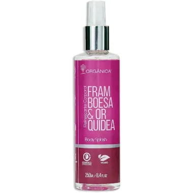 Body Splash Orgânica Framboesa e Orquídea 250ml