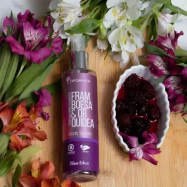 Body Splash Orgânica Framboesa e Orquídea 250ml