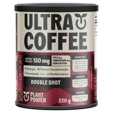 Ultra Coffee Plant Power Sabor Double Shot 220g