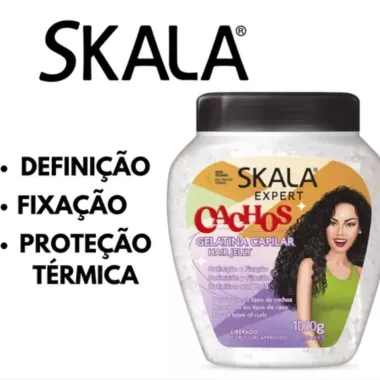 Gelatina Capilar Skala Expert Cachos 1Kg