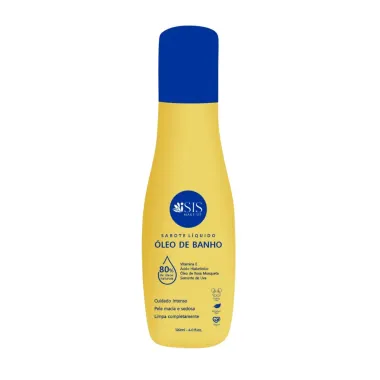 Óleo de Banho SIS Make-Up Limpeza e Hidratação Intensa 120ml