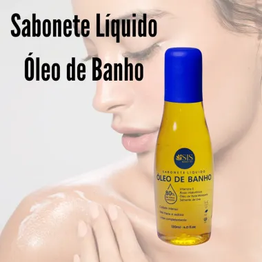 Sabonete L&iacute;quido Isis &Oacute;leo de Banho 120ml