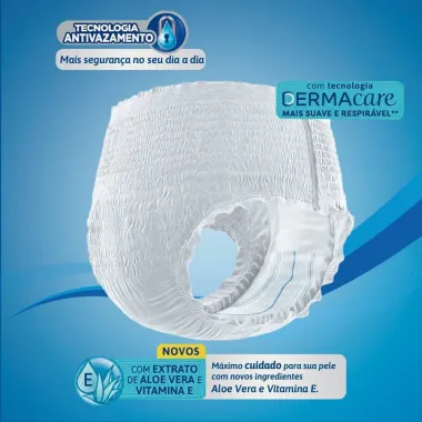 Roupa Intima Tena Pants Dermacare Tamanho P/M com 16 Unidades