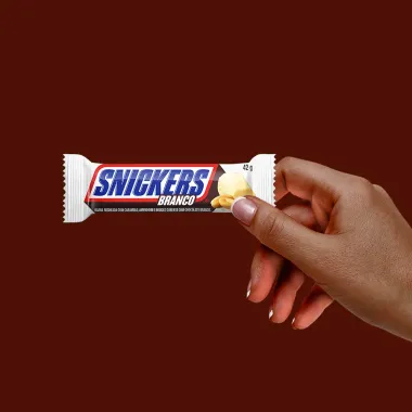 Chocolate Snickers Branco 42g