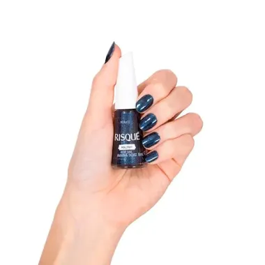 Esmalte Risqué Voltei Hoje Sim Amanhã Talvez Metálico 8ml