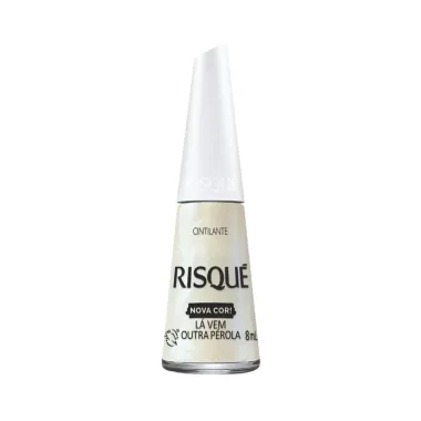 Esmalte Risqué Cintilante Lá vem Outra Pérola 8ml