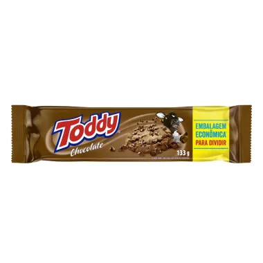 Cookies Toddy Sabor Chocolate com Gotas de Chocolate 133g