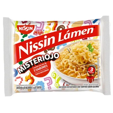 Macarrão Instantâneo Nissin Misteriojo  85g