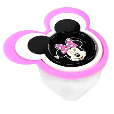 Kit de Potes Mió Disney Minnie Rosa com 3 Unidades