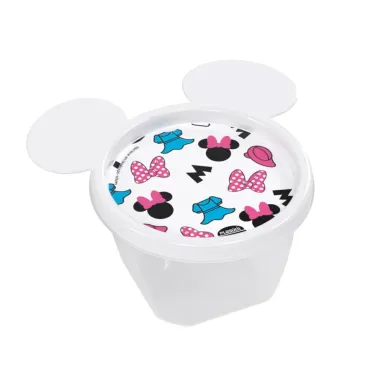 Kit de Potes Mió Disney Minnie Rosa com 3 Unidades