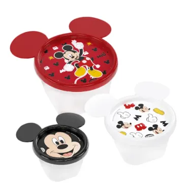 Kit de Potes Mió Disney Mickey com 3 Unidades