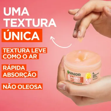 Creme Hidratante Facial Garnier Antissinais Colágeno Toque Seco 85g