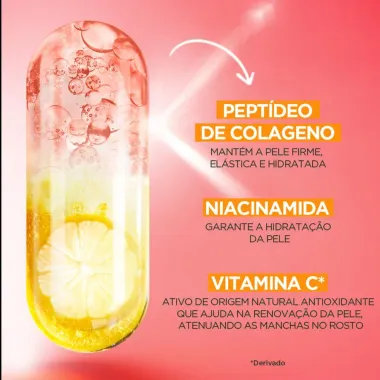 Creme Hidratante Facial Garnier Antissinais Colágeno Toque Seco 85g