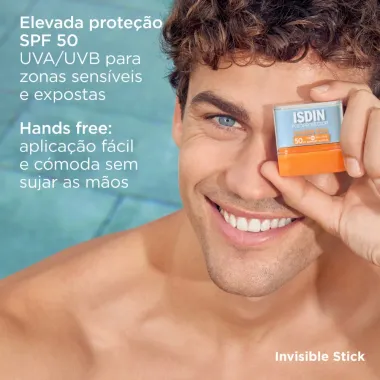 Isdin Fotoprotector FPS 50 Invisible Stick 10g