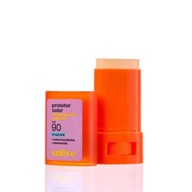 Protetor Solar Sallve Bast&atilde;o com Cor Antimanchas FPS 90 Cor 1 15g