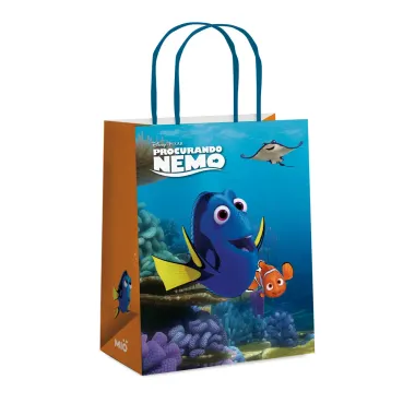 Sacola para Presente Mió Disney Pixar Procurando Nemo Média 1 Unidade