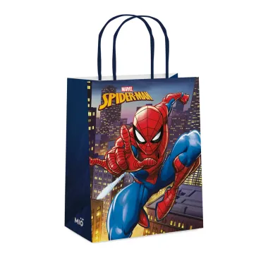 Sacola para Presente Mió Marvel Spider Man Média 1 Unidade