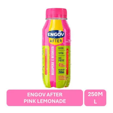 Bebida Engov After Leo Santana Sabor Pink Lemonade 250ml