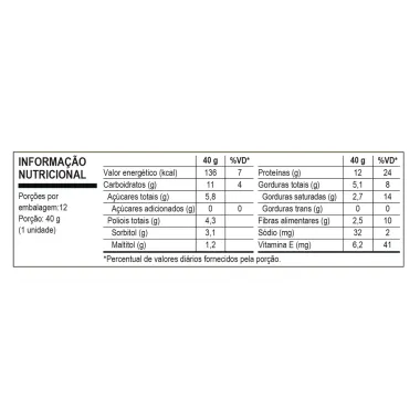 Barra de Proteína Whey Fritzei Bar Sabor Banoffee com 12g de Proteína 40g