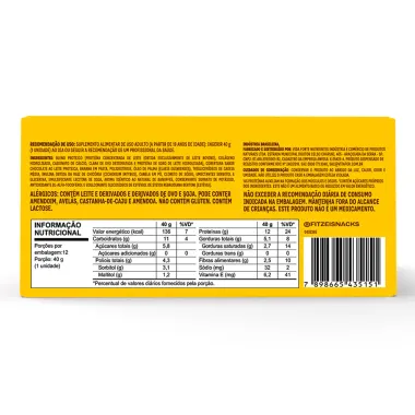 Barra de Proteína Whey Fritzei Bar Sabor Banoffee com 12g de Proteína 40g