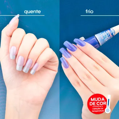 Esmalte Impala im Previsível Duo Color Cremoso Cor Complicada Perfeitinha 7,5ml