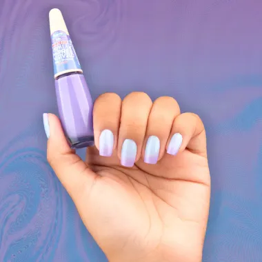 Esmalte Impala im Previsível Duo Color Cremoso Cor Meiga e Sincerona 7,5ml