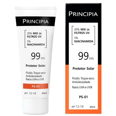 Protetor Solar Facial Principia FPS 99 PS 01 40ml