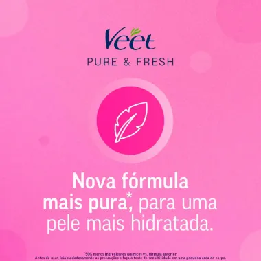 Folhas para Depila&ccedil;&atilde;o Facial Veet Pure & Fresh 16 Unidades