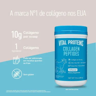 Colágeno Vital Proteins Collagen Peptides 284g