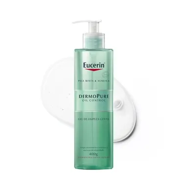 Eucerin DermoPure Oil Control Gel de Limpeza Gentil 400g