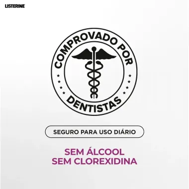 Enxaguante Bucal Listerine Gengiva Expert Zero Álcool Menta Fresca 500ml