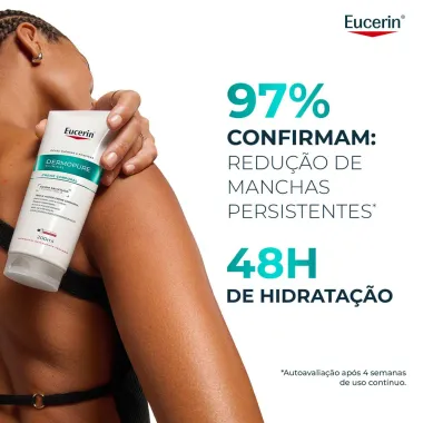Creme Corporal Antiacne Efeito Triplo Eucerin Dermo Pure Oil Control 200ml