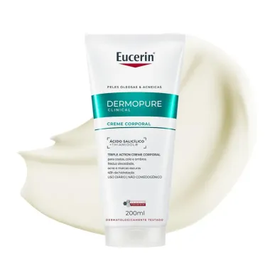 Eucerin Dermopure Creme Corporal Efeito Triplo 200ml