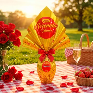 Ovo de P&aacute;scoa Garoto Serenata de Amo 217,7g