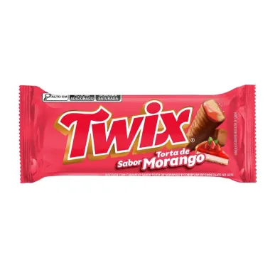 Chocolate Twix Sabor Torta de Morango 40g