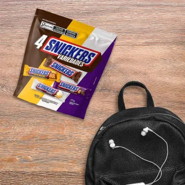 Chocolate Snickers Variedades Sortido Sachê 171g