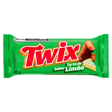 Chocolate Twix Sabor Torta de Limão 40g