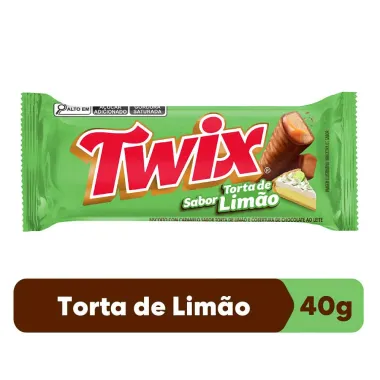 Chocolate Twix Sabor Torta de Limão 40g