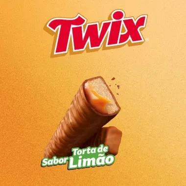 Chocolate Twix Sabor Torta de Limão 40g