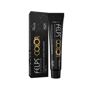 Coloração em Creme Permanente Felps Color 4.0 Castanho Base 60g