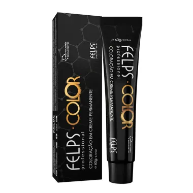Coloração em Creme Permanente Felps Color 10.89 Louro Claríssimo Pérola 60g