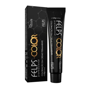 Coloração em Creme Permanente Felps Color 52.62 Marsala Vermelho Especial 60g