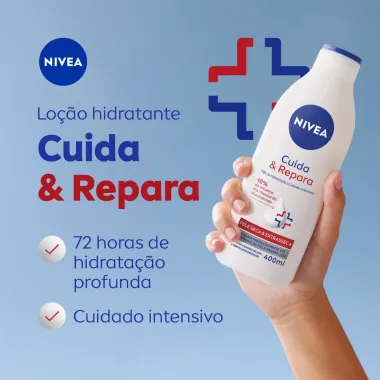 Loção Hidratante Nivea Cuida e Repara 400ml