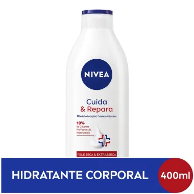 Loção Hidratante Nivea Cuida e Repara 400ml