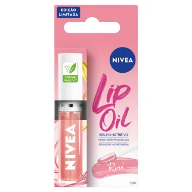 Lip Oil Labial Rosé Nivea 5,5ml