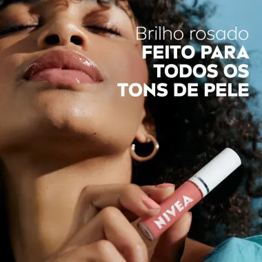Lip Oil Labial Rosé Nivea 5,5ml